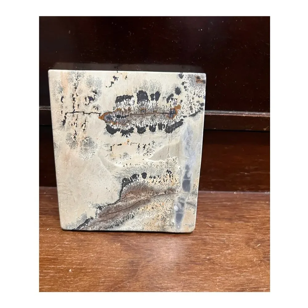 Rare Chinese Formation Ink Painting Scenery Stone Mineral Specimen